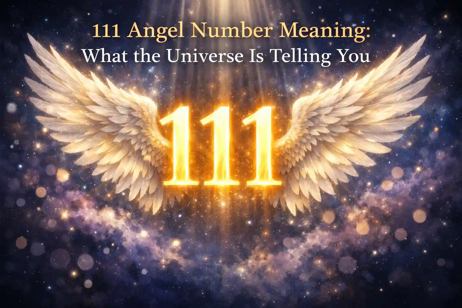 111 Angel Number Meaning: What The Universe Is Telling You?