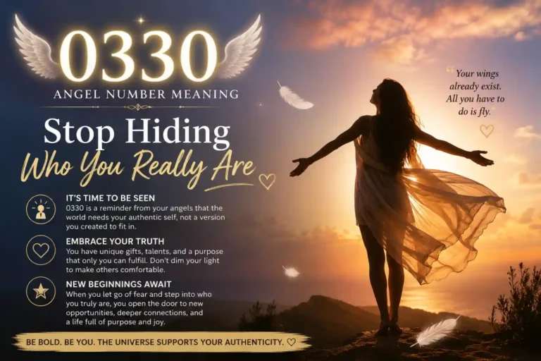 0330 Angel number Meaning