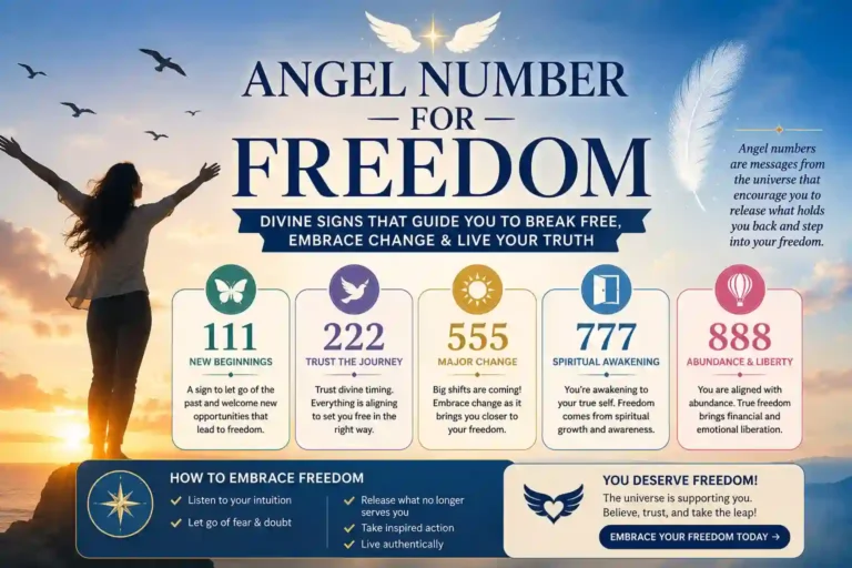 Angel number for freedom