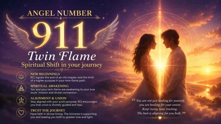 angel number 911 twin flame