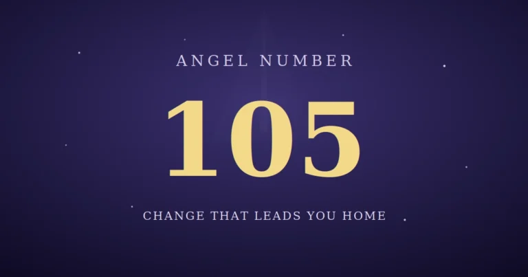 105 Angel Number meaning