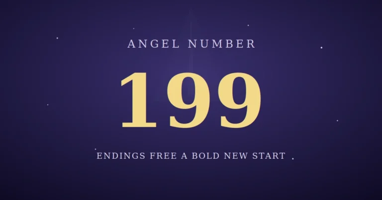 199 angel number meaning