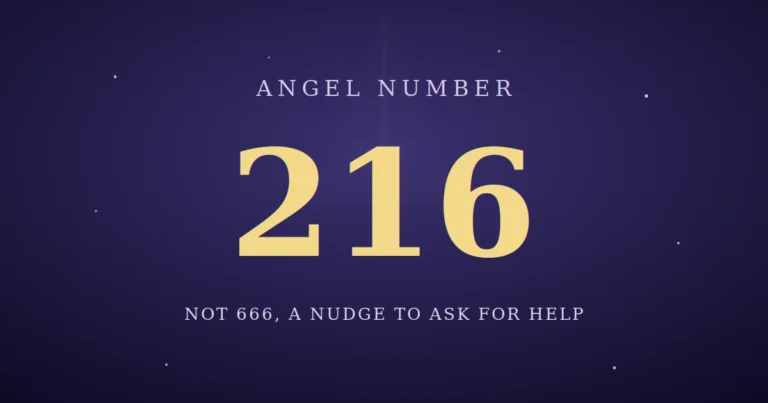 216 Angel Number Meaning