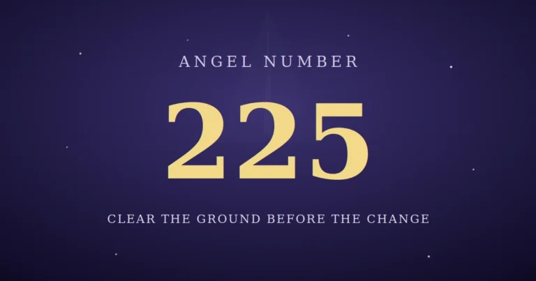 Angel Number 225 Meaning