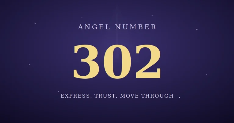 302 Angel Number meaning