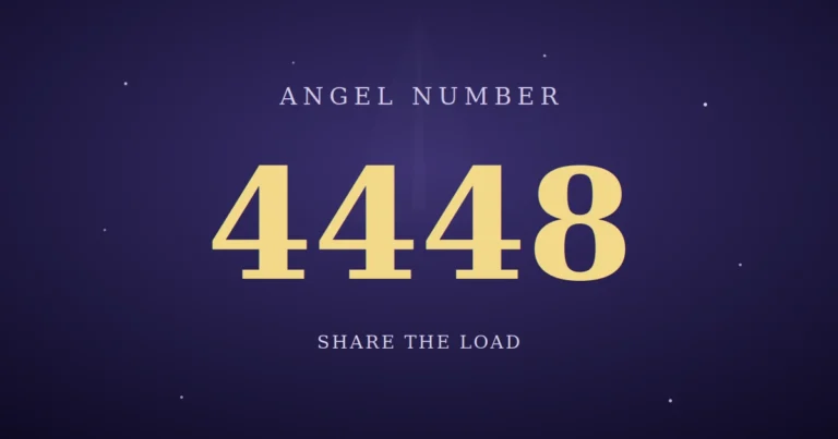 4448 Angel Number Meaning