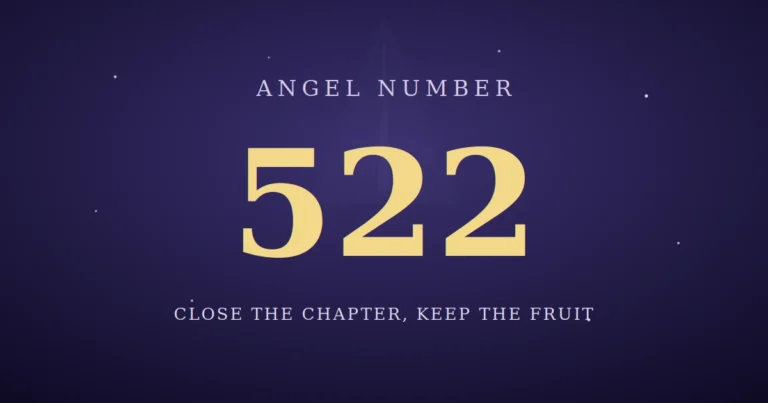 522 Angel Number Meaning