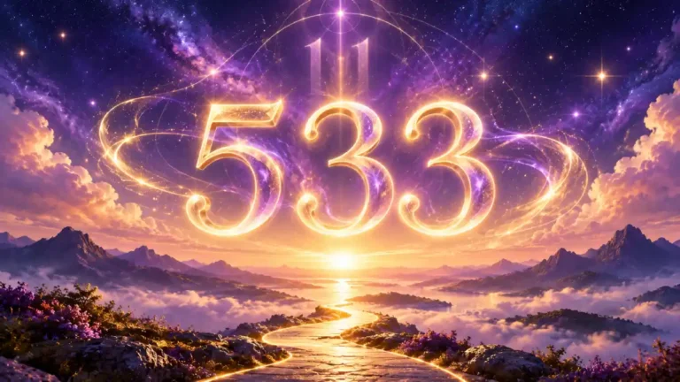 533 angel number meaning change communication and intuition