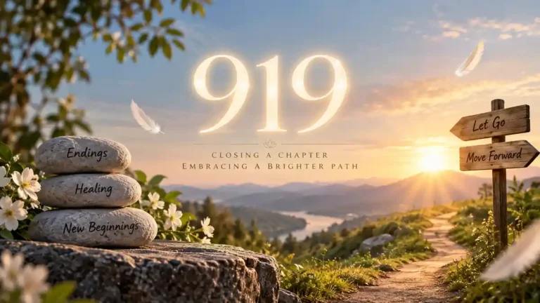 919 angel number meaning for endings, healing and new beginnings