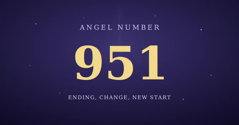 951 Angel Number meaning