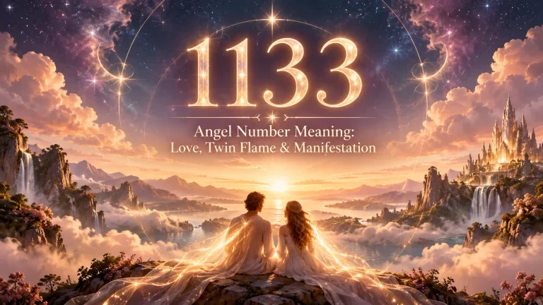 1133 angel number meaning for love twin flame manifestation and spiritual growth