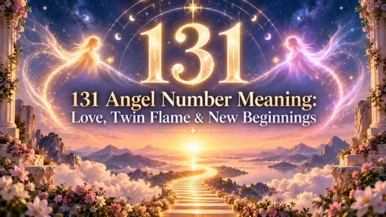 131 angel number meaning for love twin flame new beginnings and personal growth