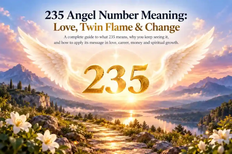 235 Angel Number_ Love, Twin Flame & Change