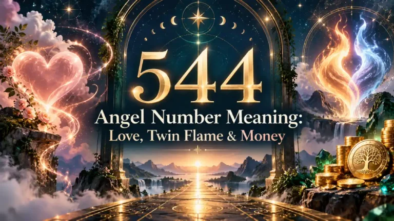 544 Angel Number Love, Flames & Fortune