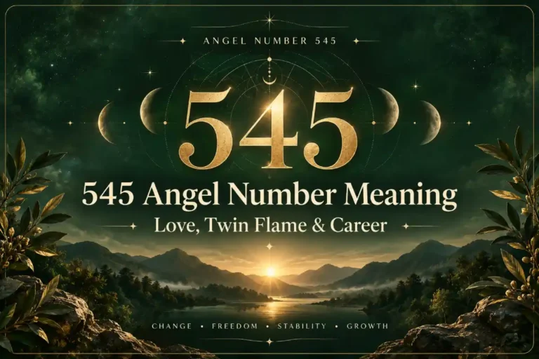 545 angel number meaning