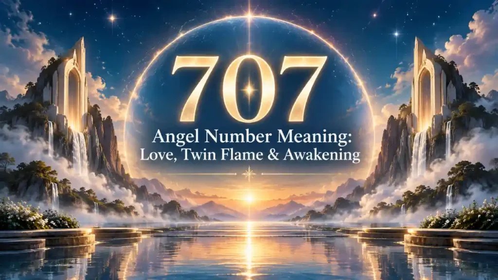707 angel number meaning for love twin flame spiritual awakening and personal growth