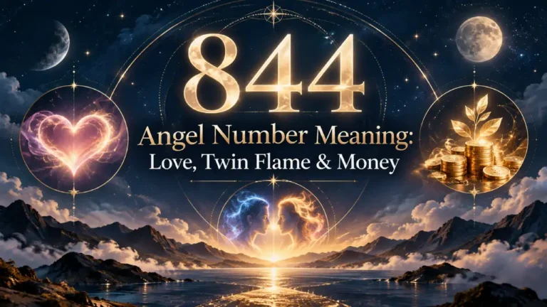 844 Angel Number_ Love, Twin Flame & Money