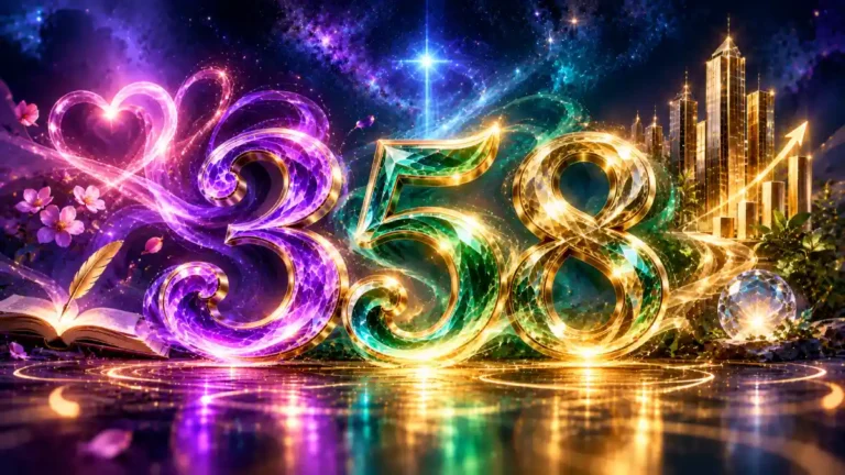 358 angel number meaning for love twin flame career money and spiritual growth
